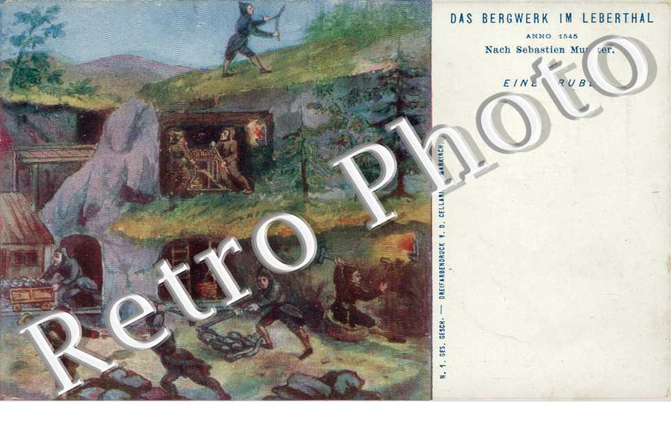 Das Bergwerk im Lebertha anno 1545