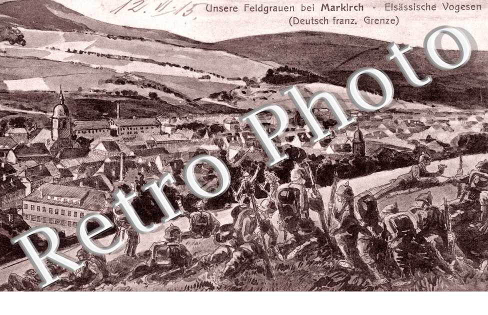 unsere feldgrauen bei Markirch