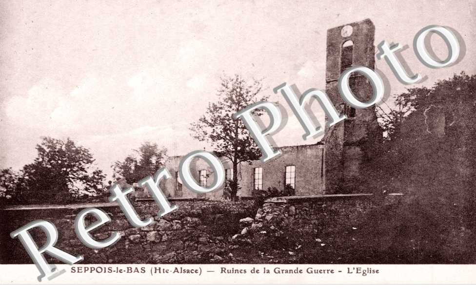 ruines de la grande guerre - L'eglise