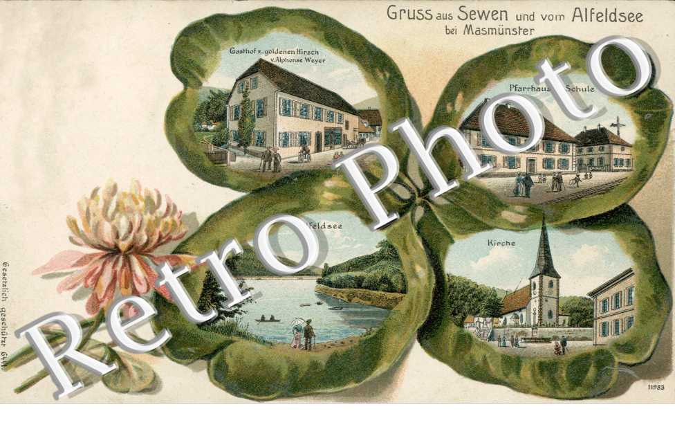 Gruss aus Sewen und vom Alfedsee bei Masmunster