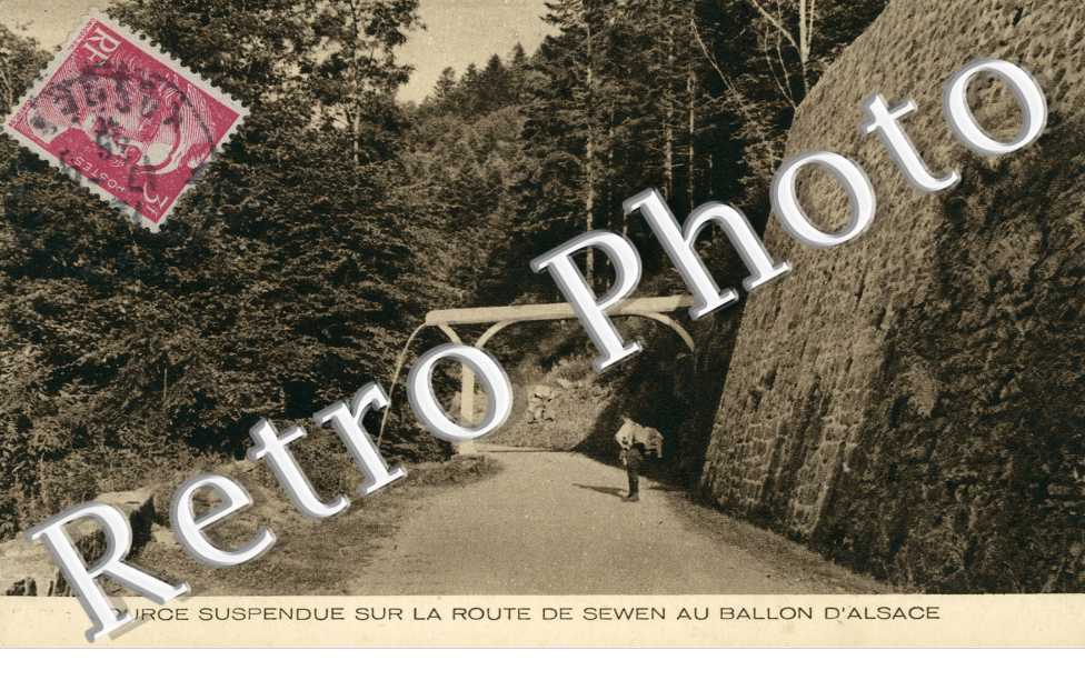 Source suspendue sur la Route de Sewen au Ballon d'Alsace