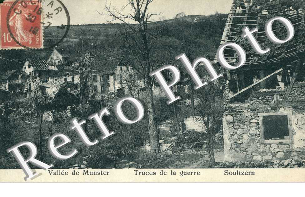 vallee de Munster, traces de la guerre