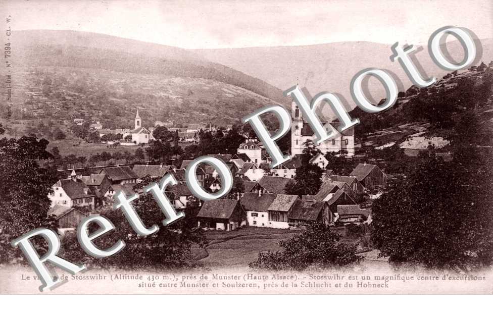 Le village de stosswihr pres Munster, magnifique centre d'excursions situe entre munster et soulzeren,...