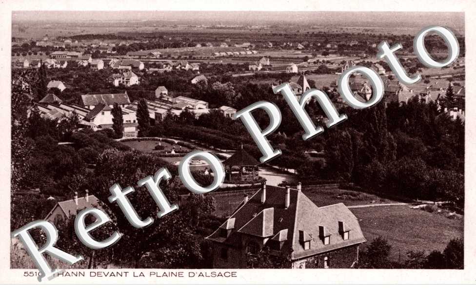 Thann devant la Plaine d'Alsace