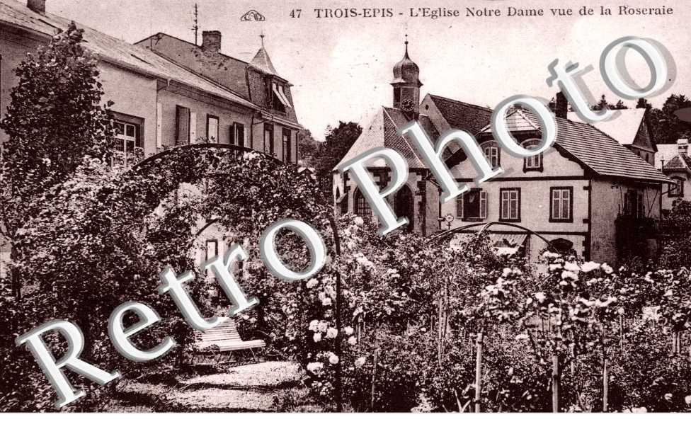 l'ecluse  Notre Dame vue de la Roseraie