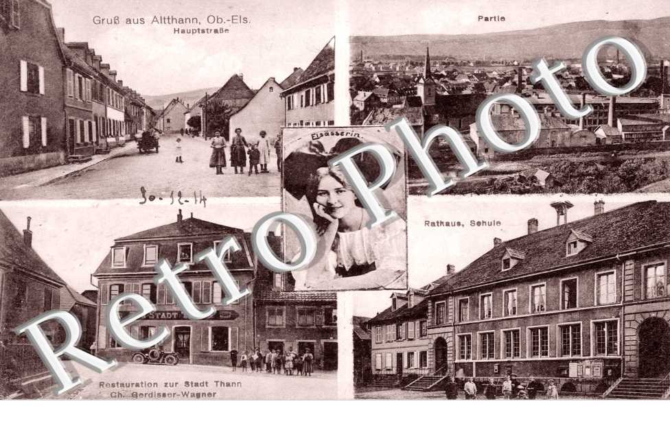 hauptstrasse, partie, rathaus