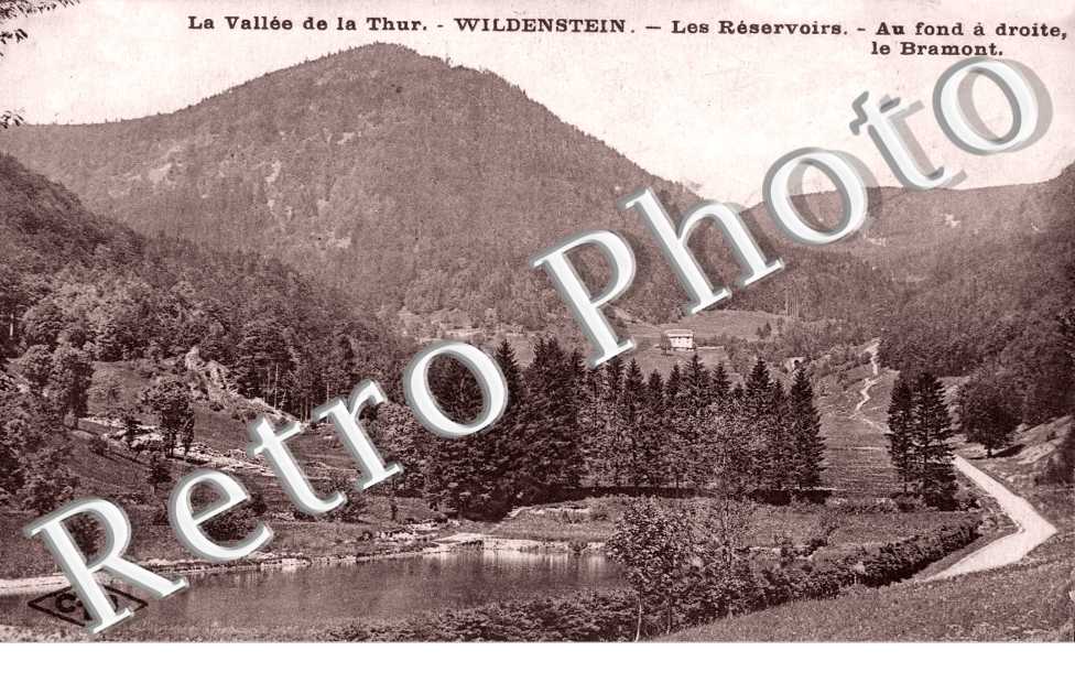 Les Reservoirs au fond le Bramont