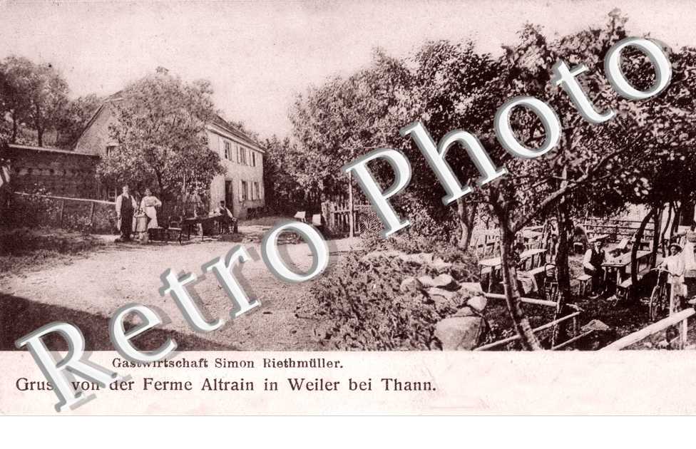 gruss aus der ferme Altrain in Wailer bei Thann