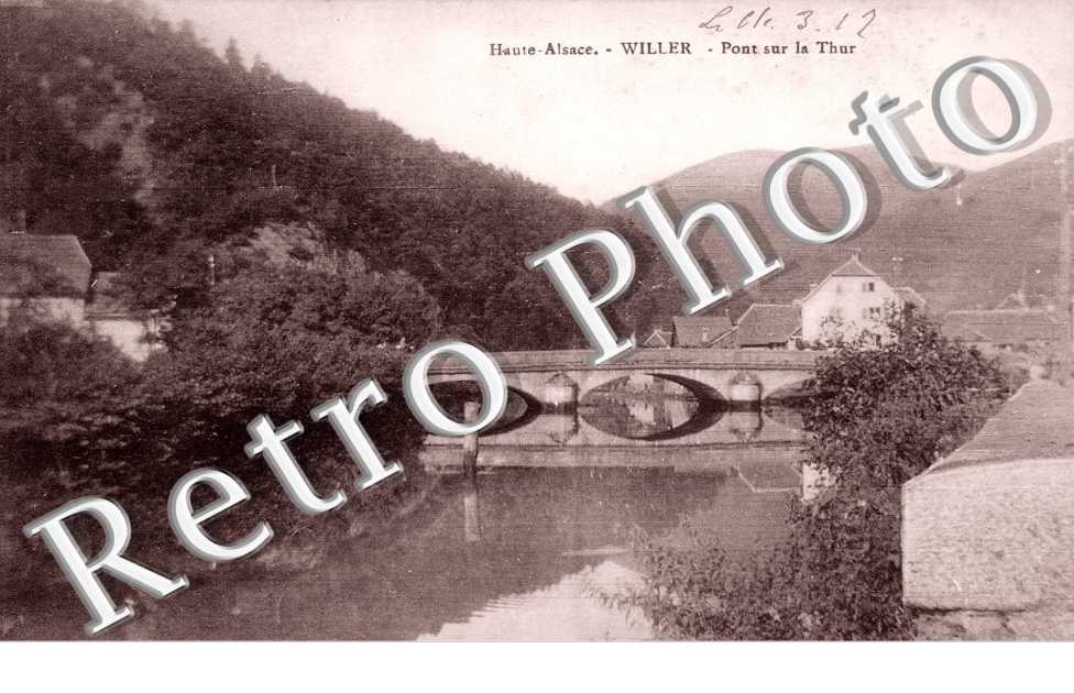 Pont sur la Thur