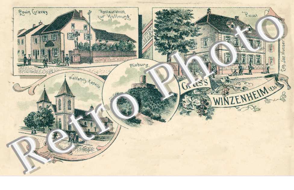 Louis Gravey Restauration zur Hoffnung Post,  Plixburg, Wallfahrts Kapelle