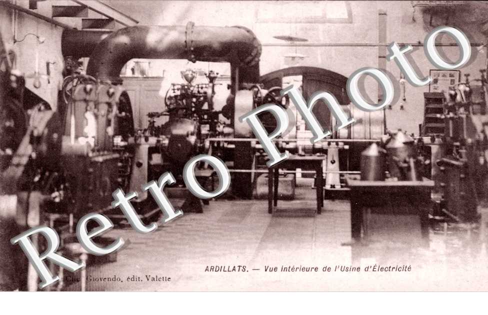 Vue interieure de l'Usine Electrique