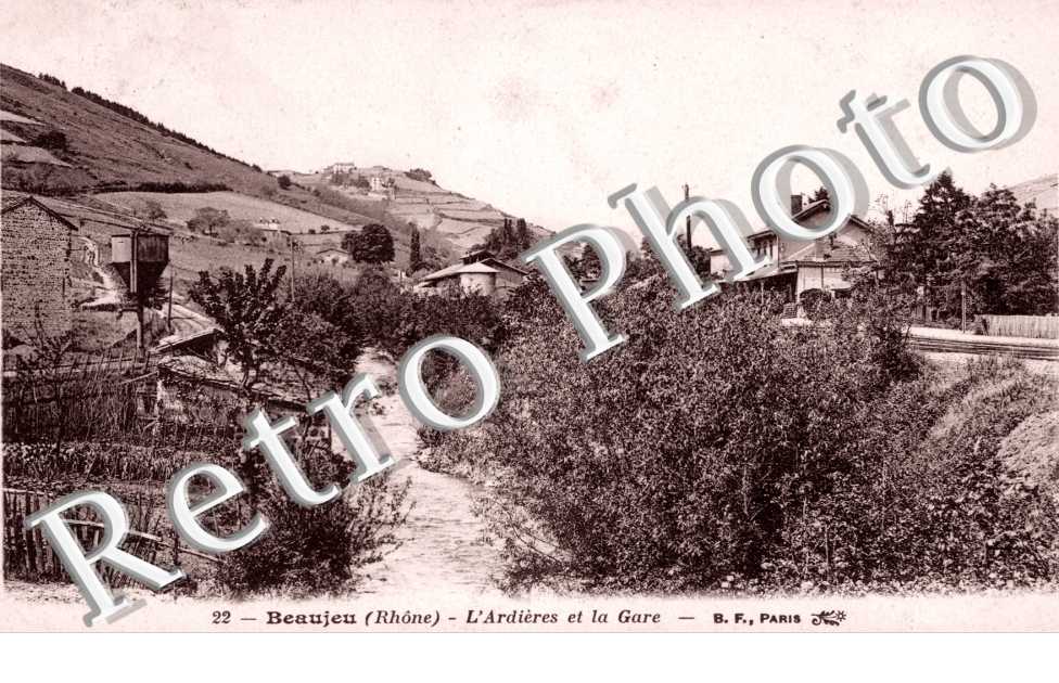 L'Ardieres et la Gare
