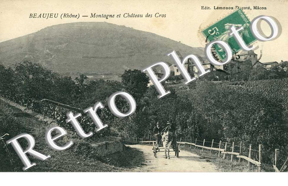 Montagne et Chateau des Cros