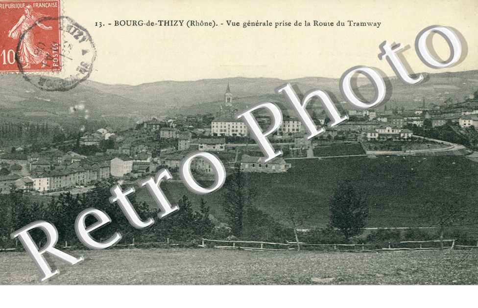 Vue Generale prise de la Route du Tramway