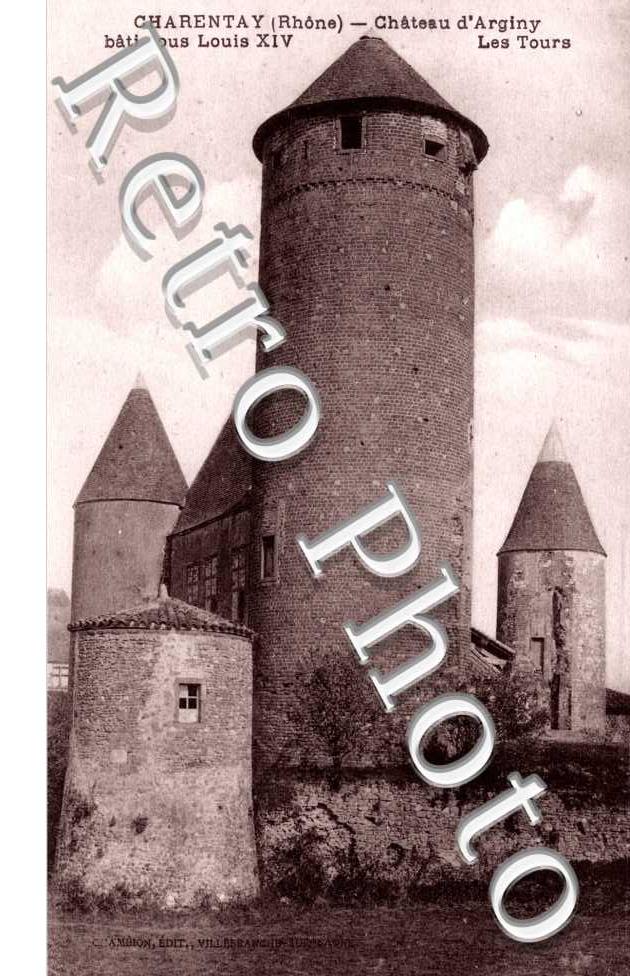 chateau d'Arginy, les tours