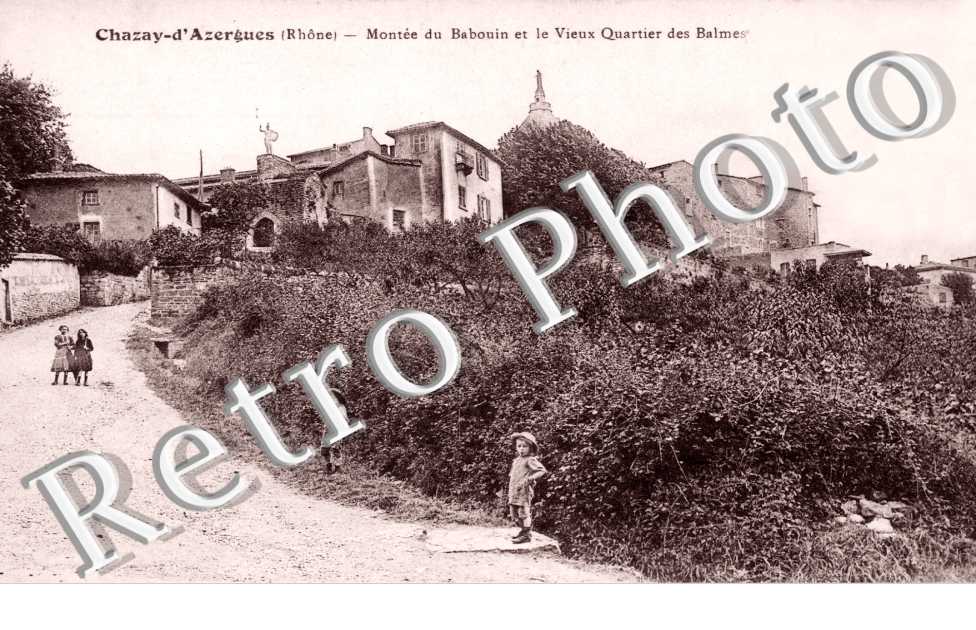 la Montee du Babouin et le Vieux Quartier des Balmes