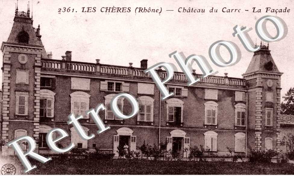 chateau du Carre, la facade