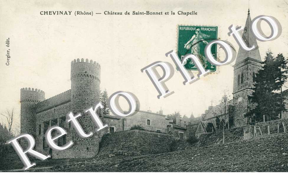 Chateau de Saint Bonnet et la Chapelle