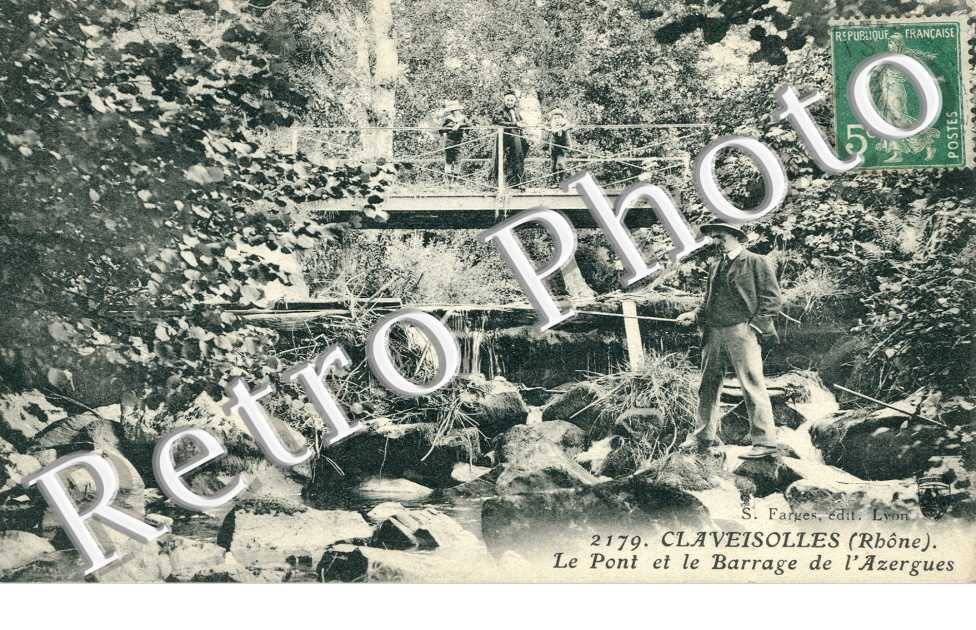 Le pont et le barrage de l'Azergues