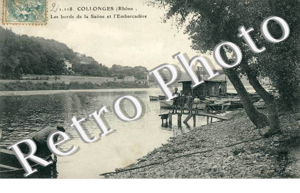 Bords de la Saone et l'Embarcadere