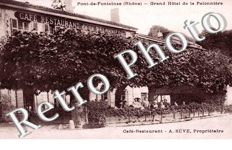 Pont-de-Fontaines, grand hotel de la Pelonniere