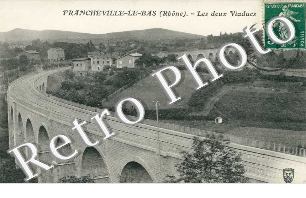Francheville le Bas, les deux Viaducs