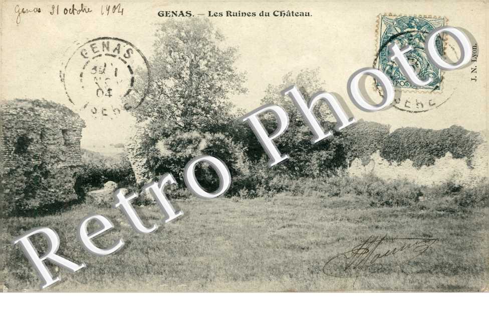 Les ruines du chateau