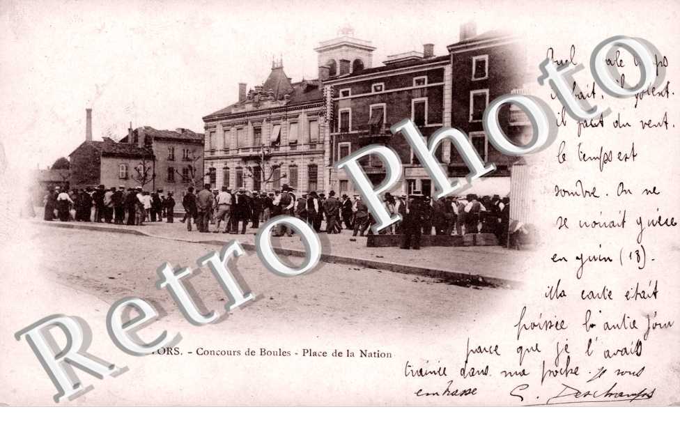 Concours de Boules et Place de la Nation