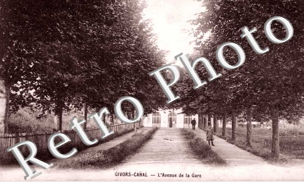 l'avenue de la gare