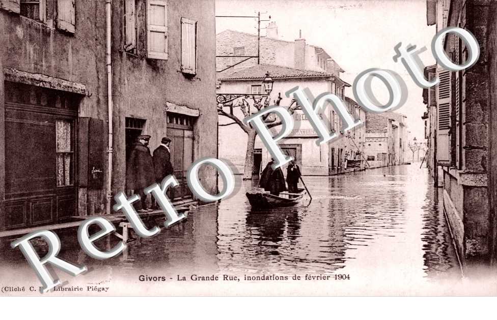 la grande rue inondations fevrier 1904