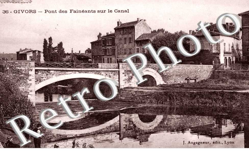 Pont des Faineants sur le Canal
