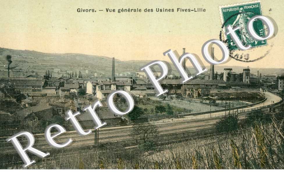 vue generale des usines fives lille