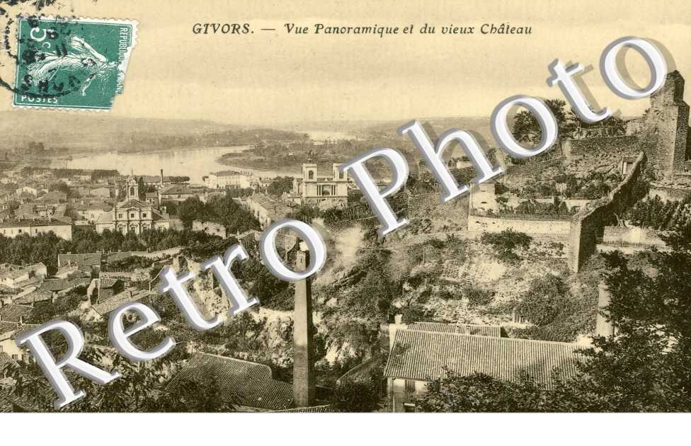 vue panoramique et du vieux chateau