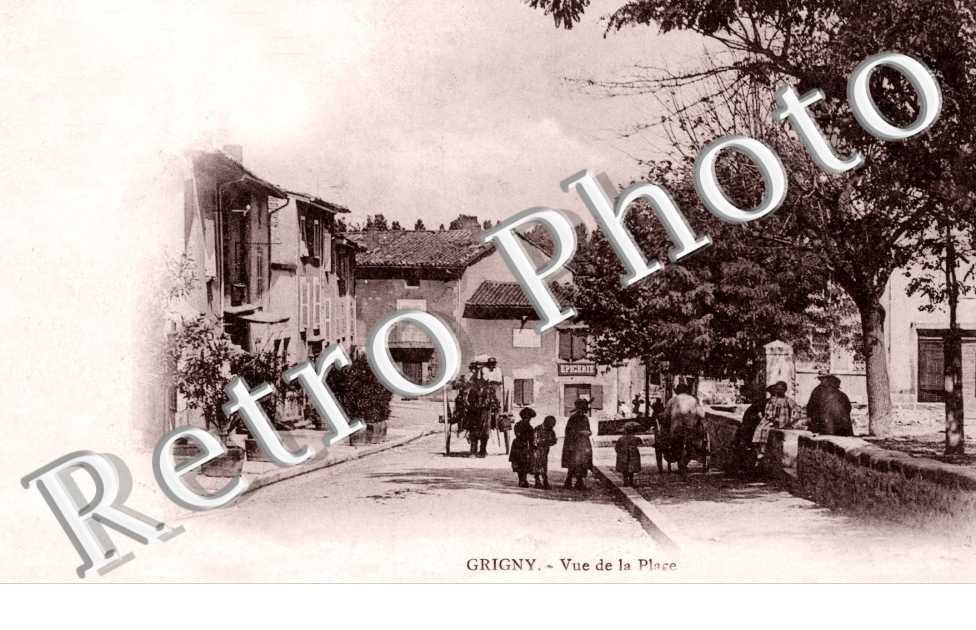 Vue de la place