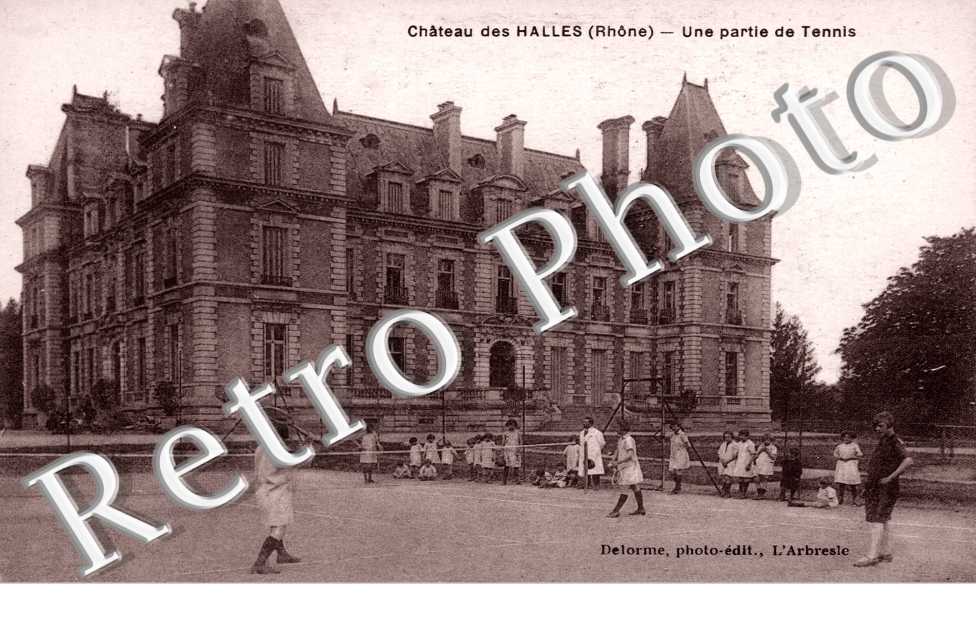 chateau des halles une partie de tennis