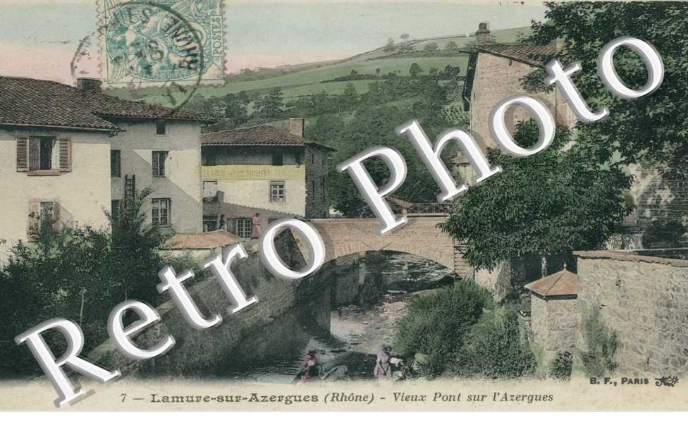 Vieux pont sur l'Azergues 