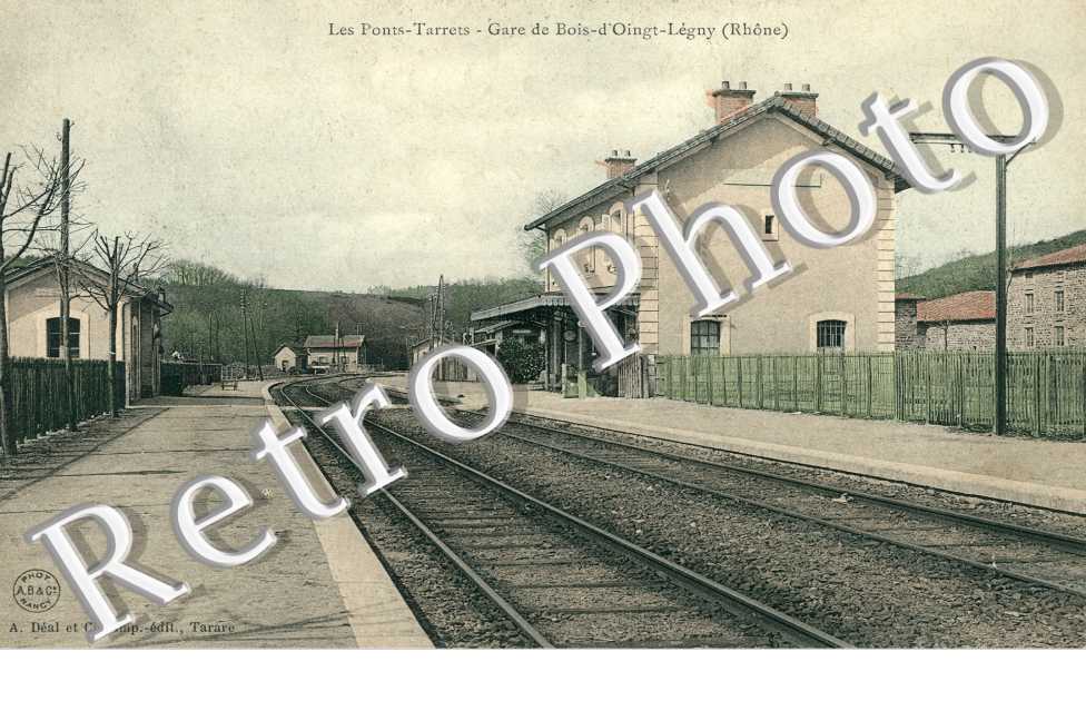 les ponts tarrets gare de bois d'oingt legny
