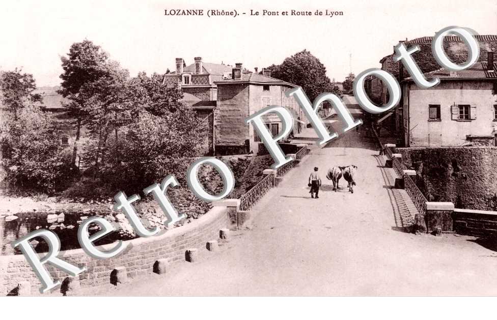 le Pont et la Route de Lyon