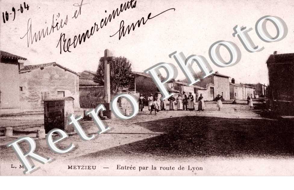 Entree par la route de Lyon