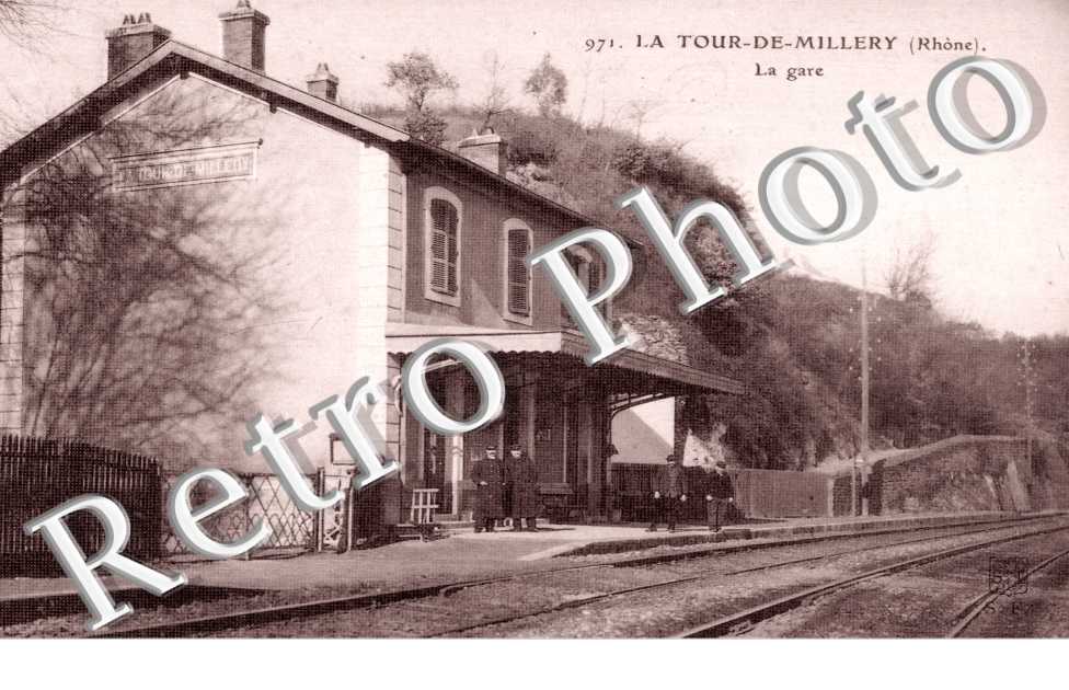 la Gare, La Tour-de-Millery
