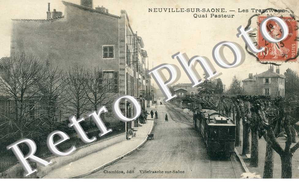 les Tramways, le Quai Pasteur
