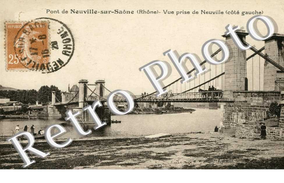 Pont de Neuville-sur-Saone, Vue prise de Neuville