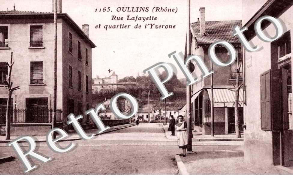 Rue Lafayette et Quartier de l'Yserone