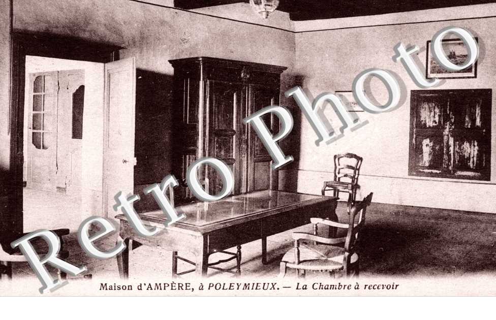 Maison d'Ampere, la Chambre a recevoir