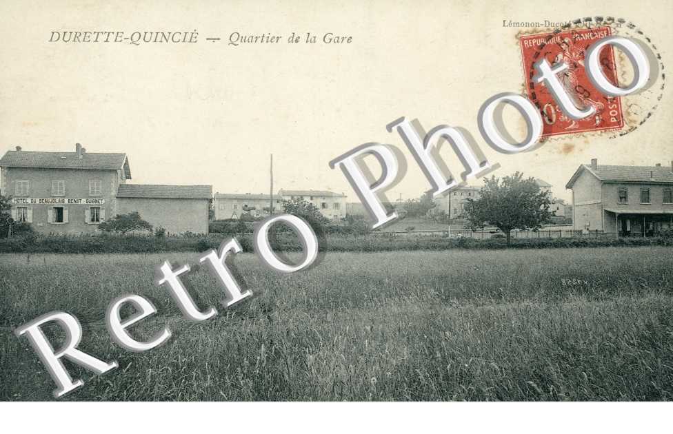 Durette-Quincie  quartier de la gare