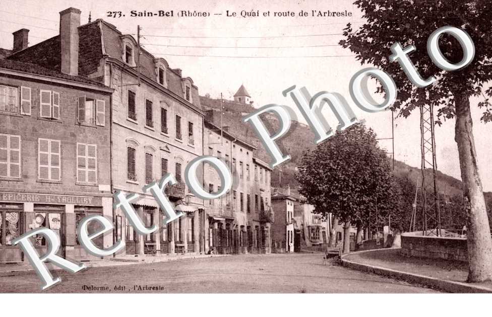 Quais et la Route de l'Arbresle