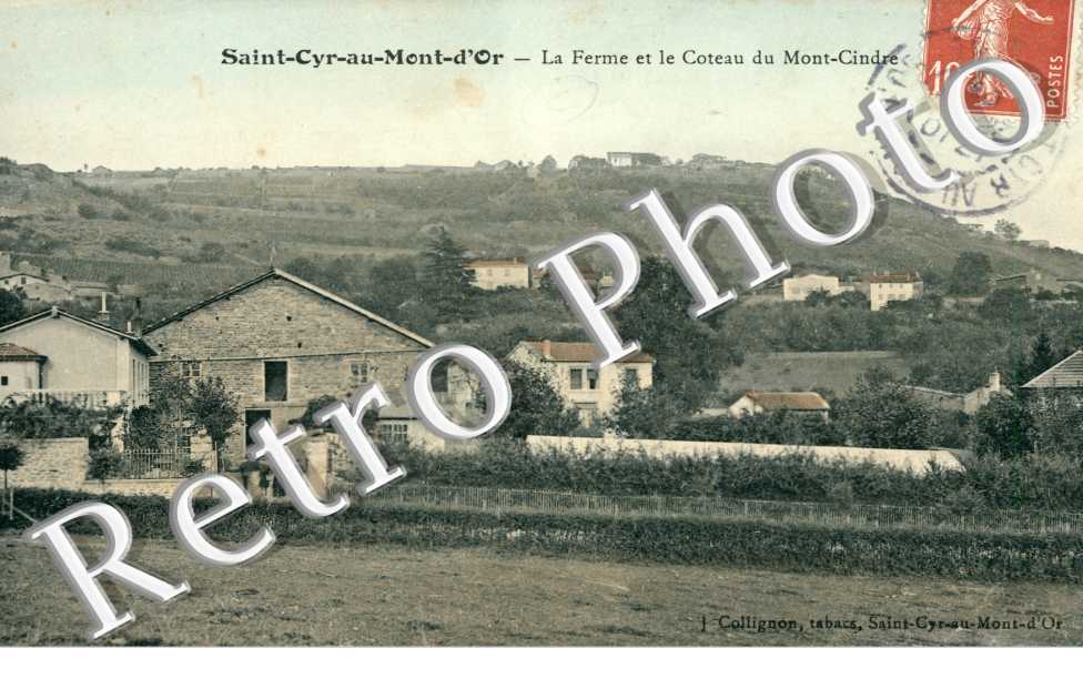 la Ferme et le Coteau du Mont-Cindre