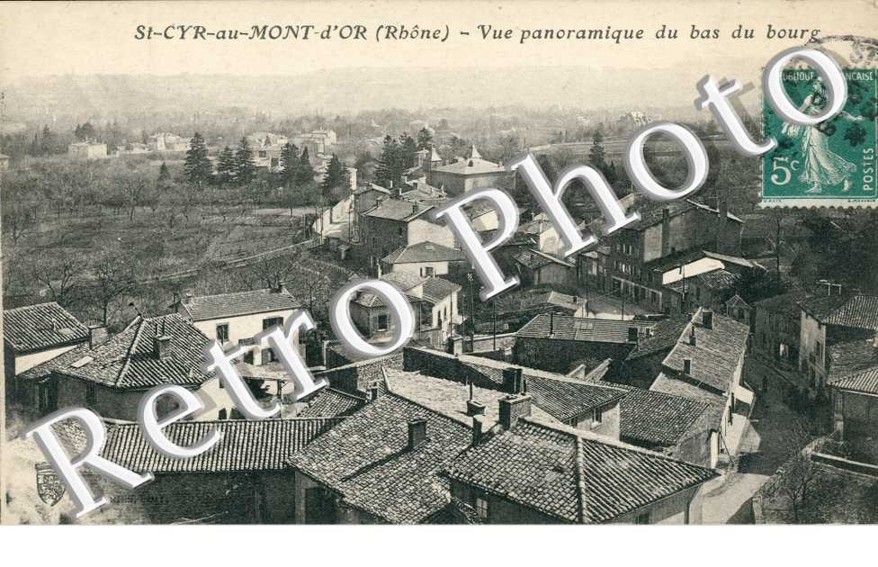 Vue Panoramique du Bas du Bourg