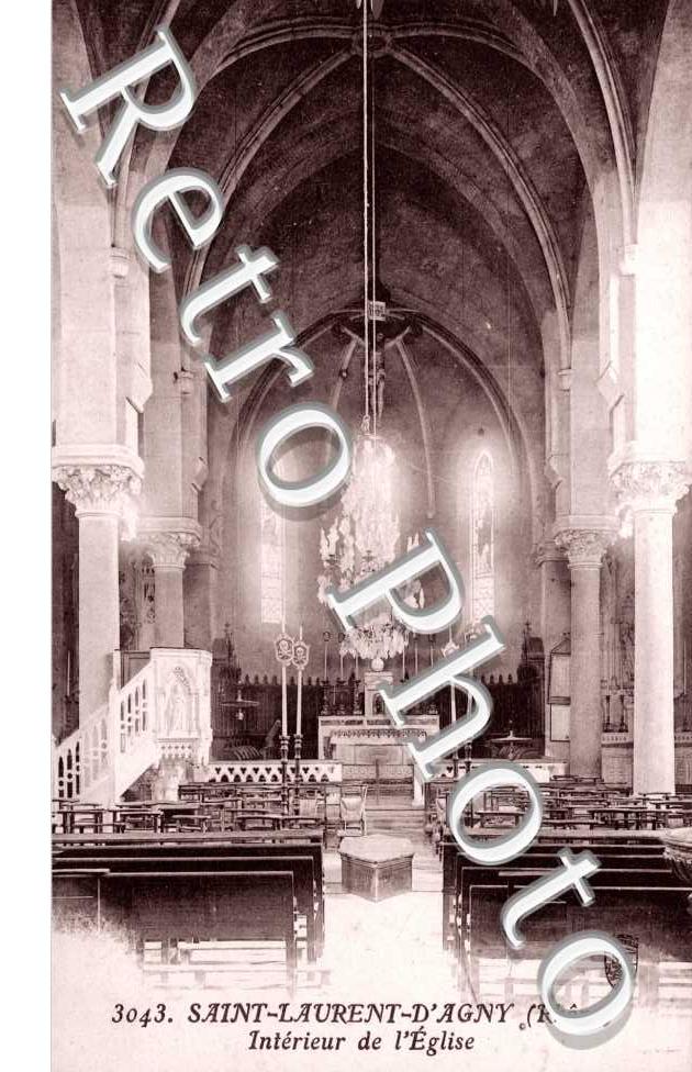 intérieur de l'église