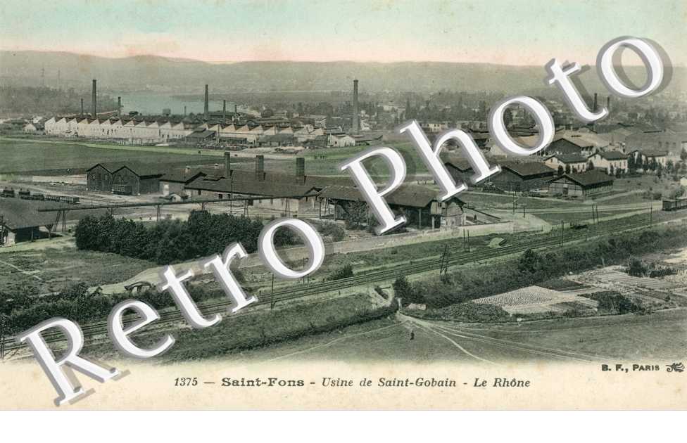 Usine de Saint-Gobain, le Rhone